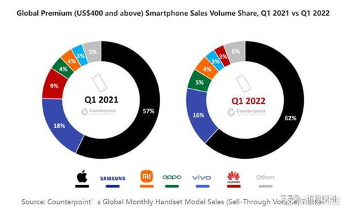 高端市場蘋果獨占鰲頭，國產品牌逆境求進